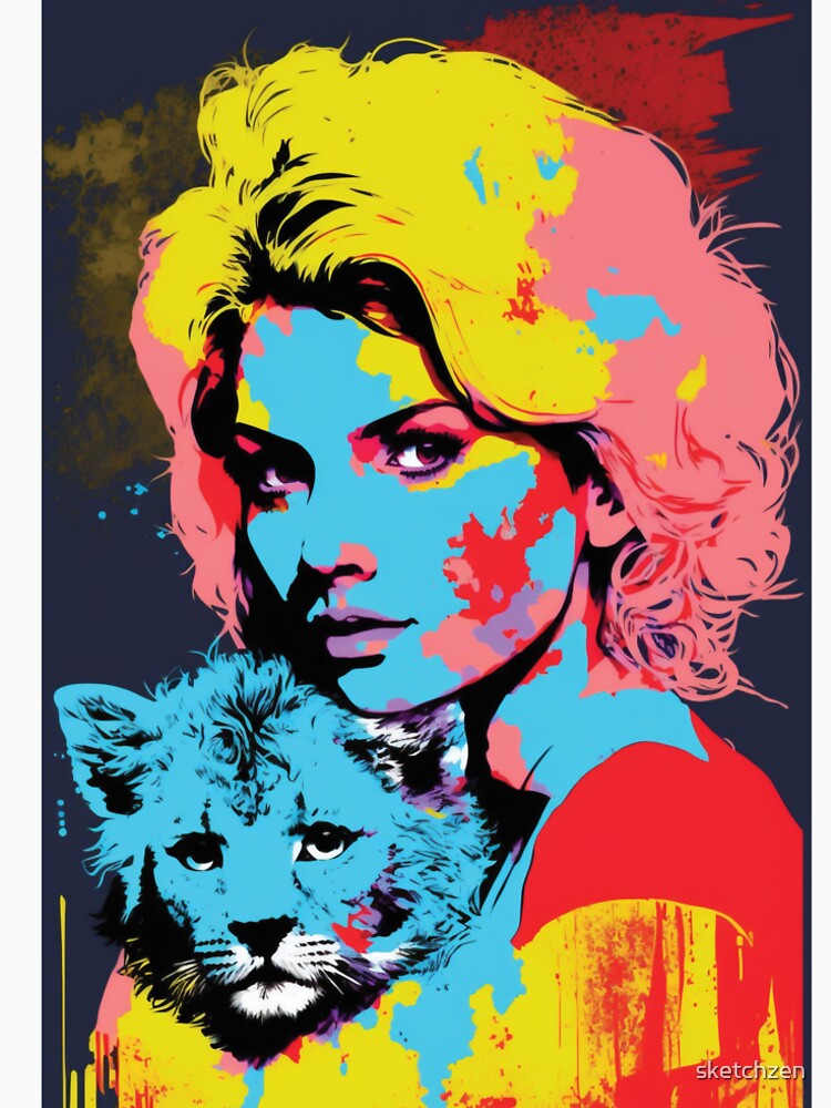 Crazy Cat Lady Pop Art by sketchzen