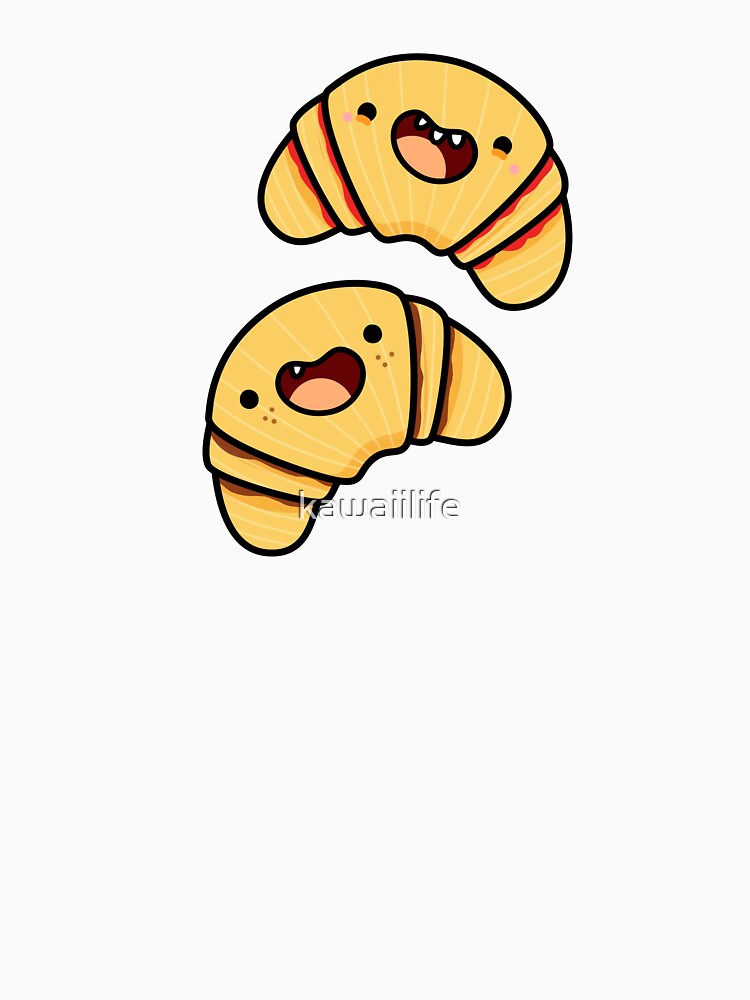 Kawaii Croissant Buddies by kawaiilife