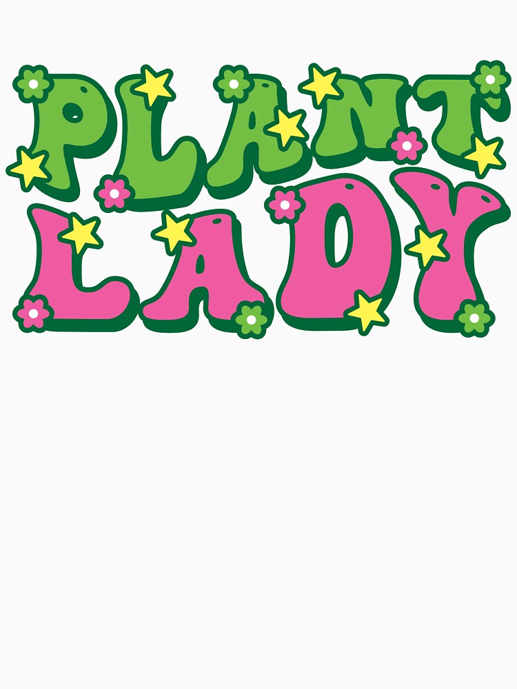 Groovy Gardener lover design , Plant Lady - Colorful text design for Organic Gardening lover by Fokma