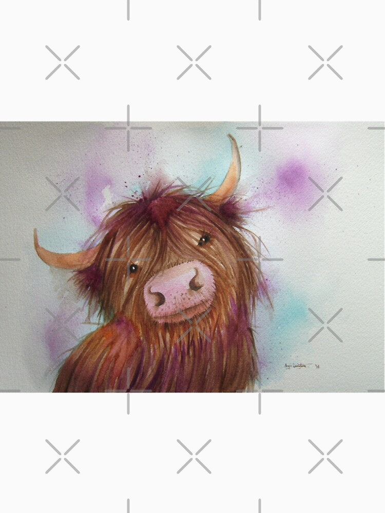 Heeland Coo, Highland Cattle,Cute Highland Cow by GlitteringFox