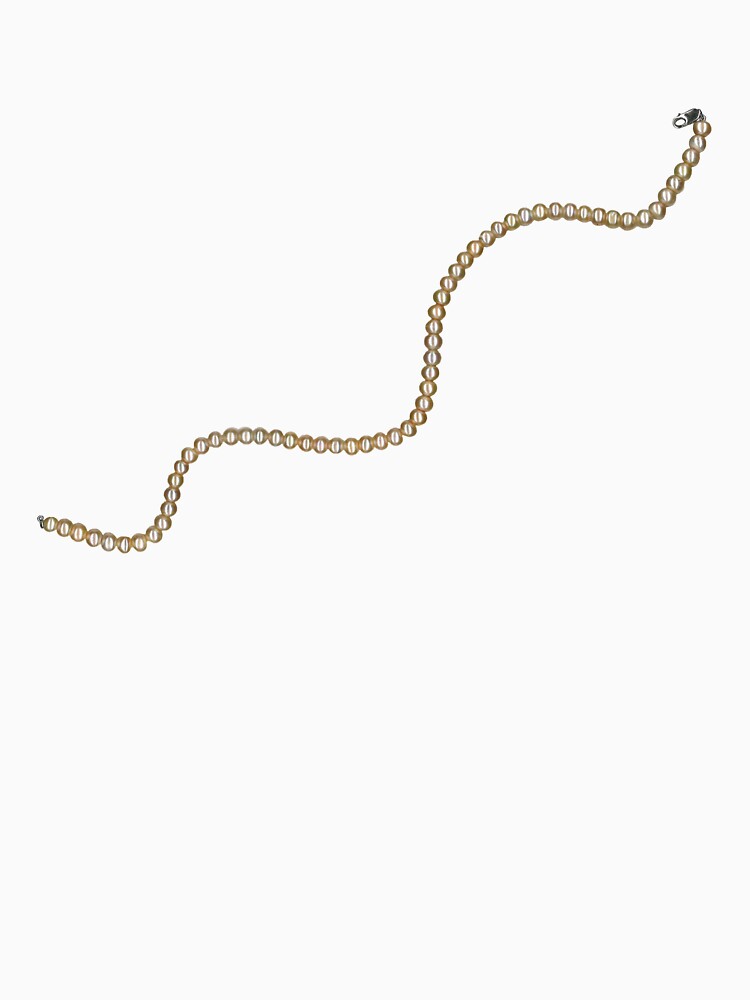 Long Pearl Necklace Design by FrutigerFlora