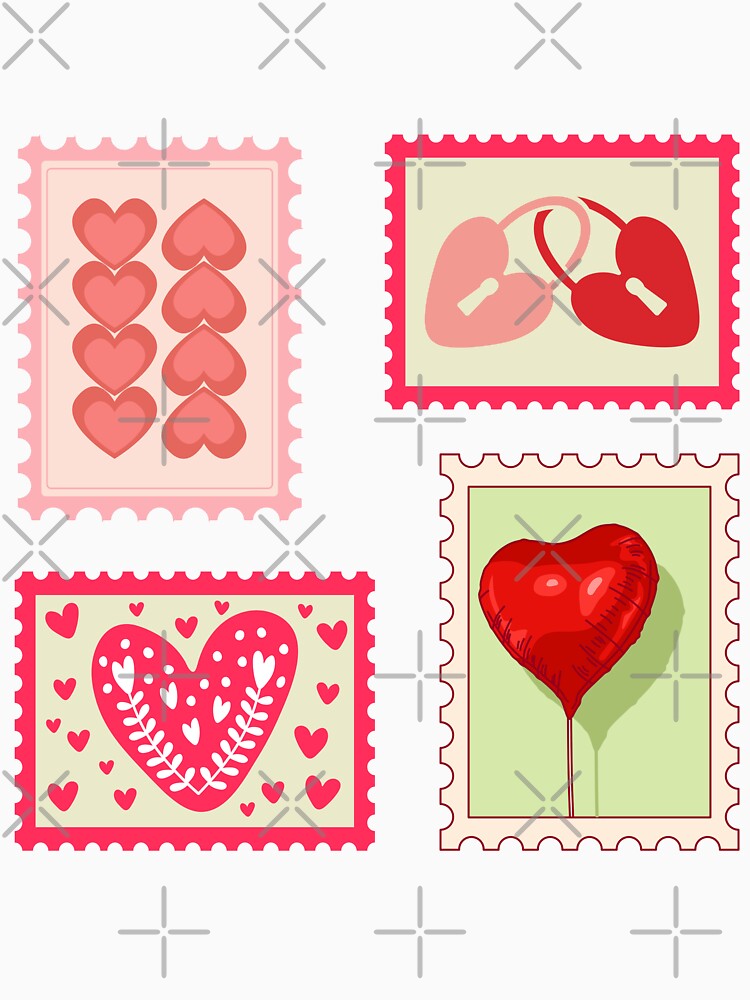 romance reader stamps by Neadoodles