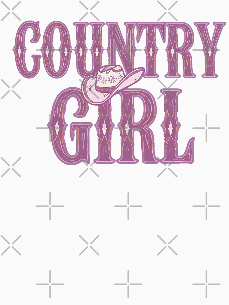 Country Girl Cowgirl Hat by PamLeeDesign