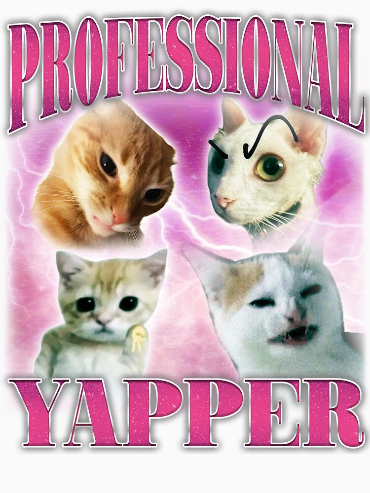 Professional Yapper Silly Cat Collage Meme by bngfx