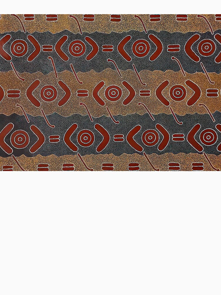 Men's dreaming - native art by NeonCanvasDream