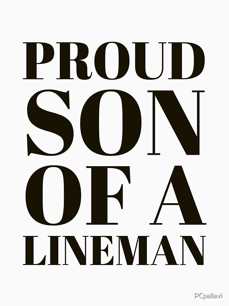 proud lineman mom | Proud son of a Lineman mom by PCpallavi
