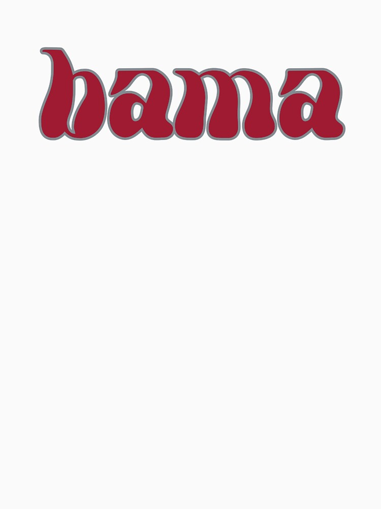bama - cute retro psychedelic font by titanic415