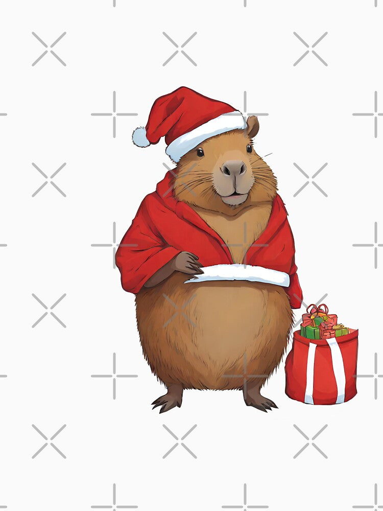 Christmas capybara by StyleSketch