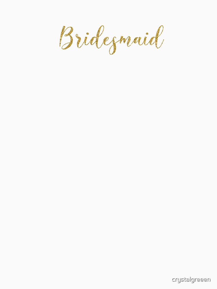 Bridesmaid by crystalgreeen