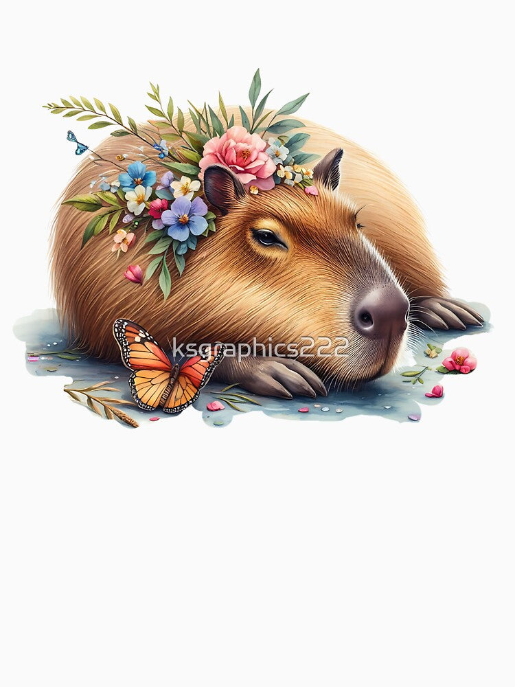 Capybara Art #95 | Capybara Lovers by ksgraphics222