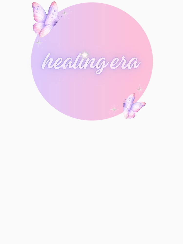 Healing Era Pastel Butterfly Y2K Aesthetic Sticker / Design by DivineTrident