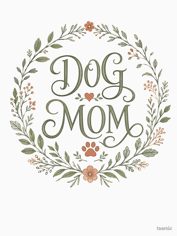 Cottagecore Botanical Dog Mom Frame by teemix