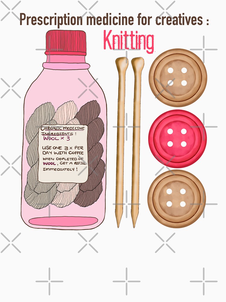 Prescription medicine for creatives: knitting by A Sweet  Fragrance Art