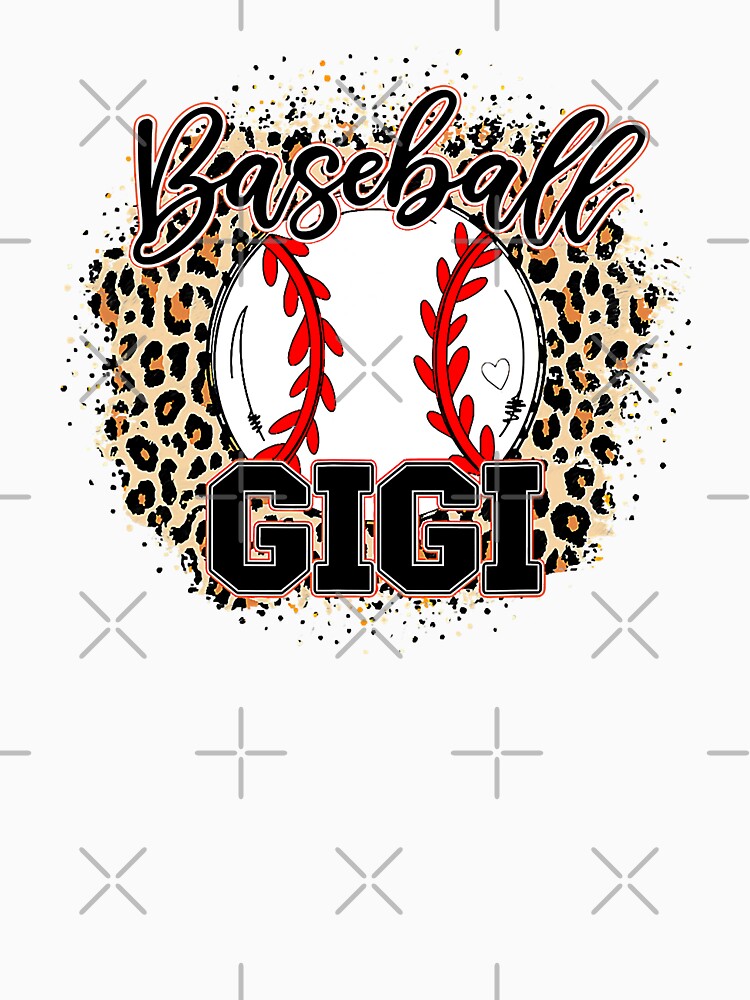 Baseball Gigi Leopard Baseball Lovers Family Mother's Day by MichelSorour