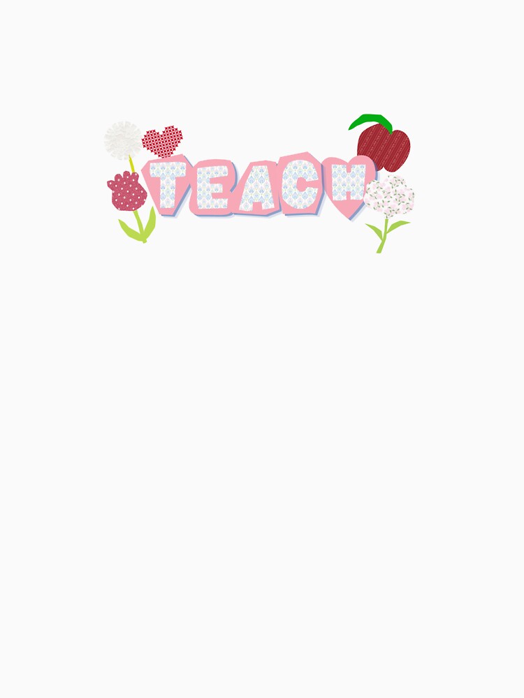 Patchwork TEACH Sticker by The Pastel Pencil