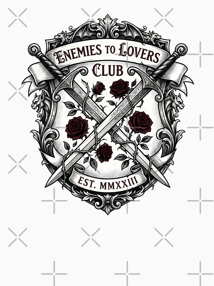 Enemies To Lovers Club Dark Romance Spicy Books Booktok Aesthetic by WorldShop17