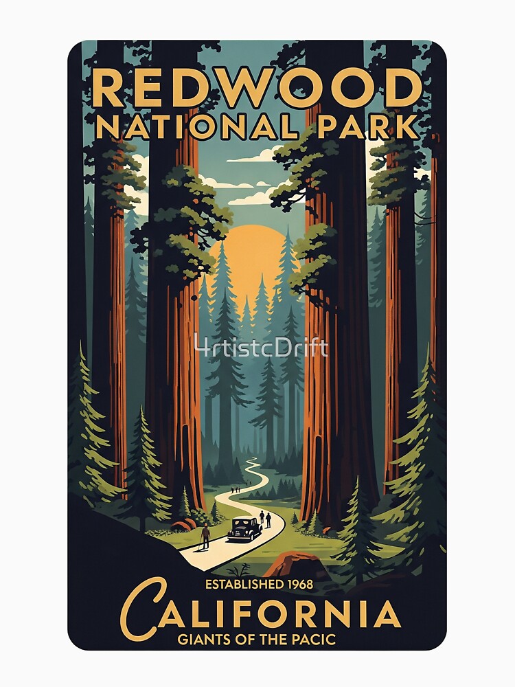 Redwood National Park California by 4rtistcDrift