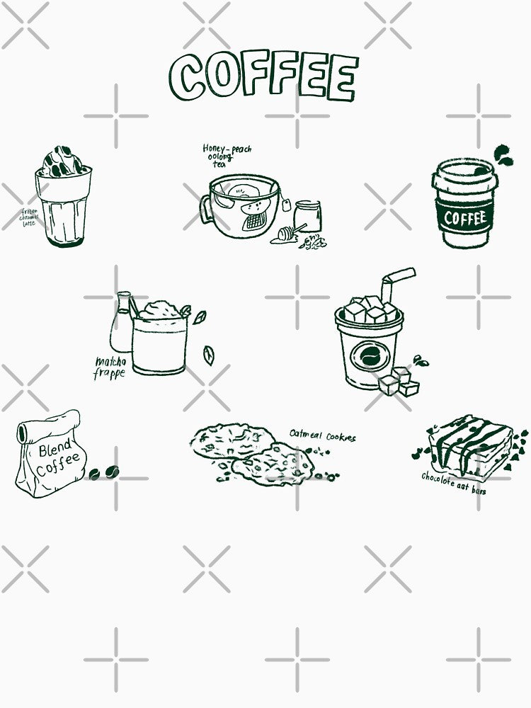 Cozy Coffee Lover Aesthetic Illustration by imae27