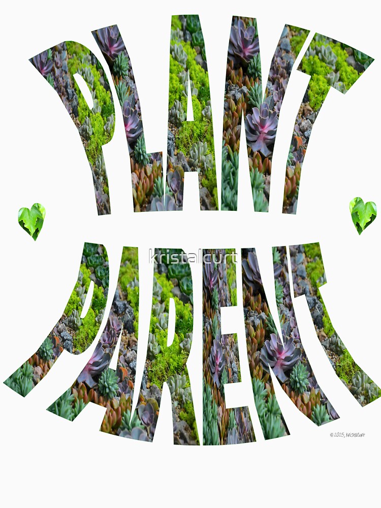 Plant Parent Typography Design by kristalcurt