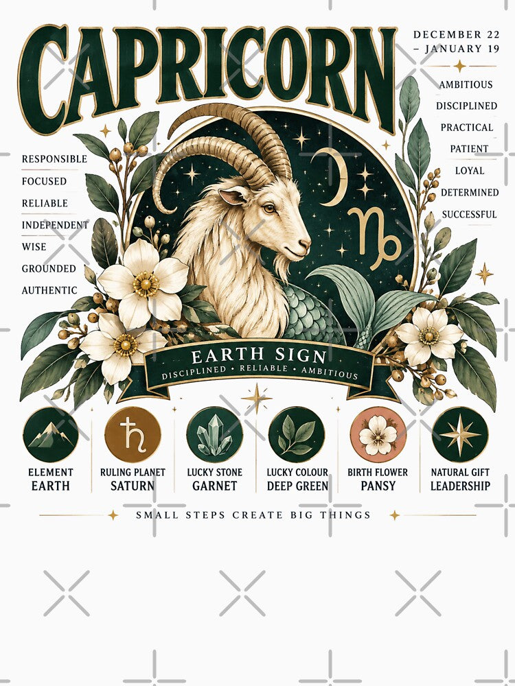 Capricorn Horoscope by PamLeeDesign
