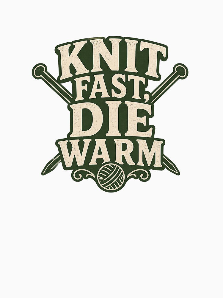 Knit Fast, Die Warm by EastEndTownie