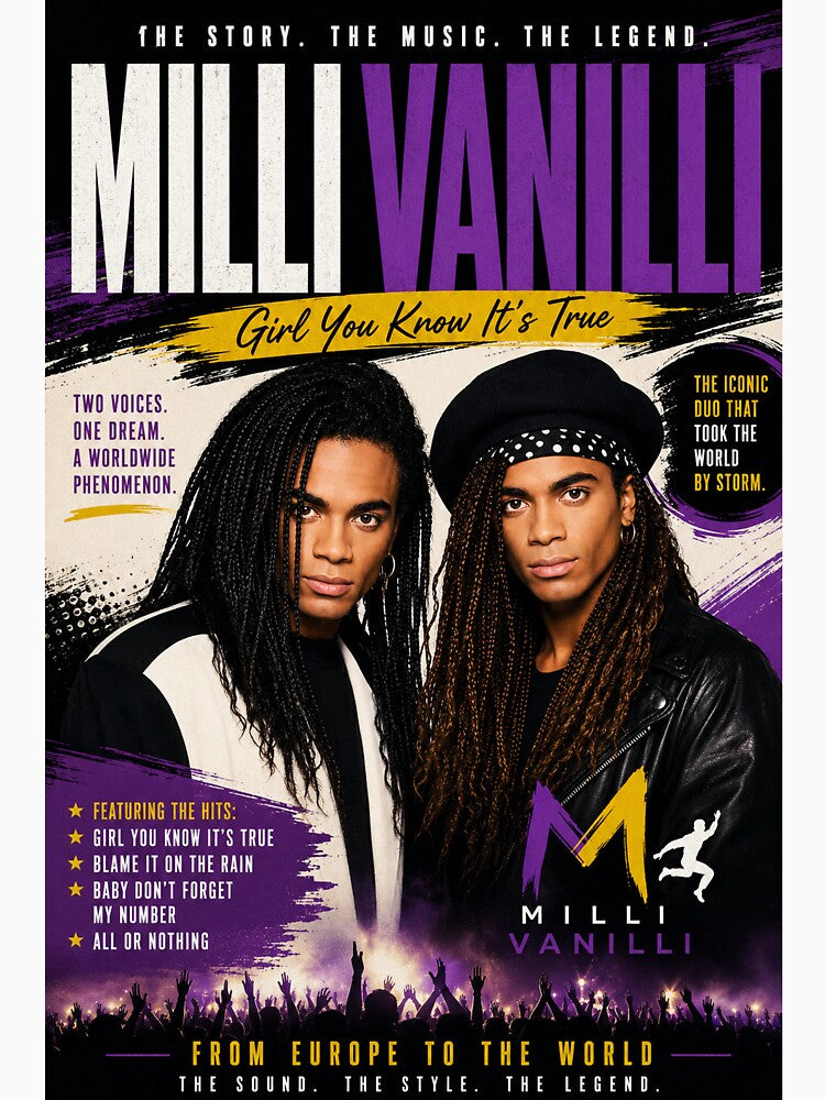 Milli Vanilli Pop Duo Tribute by lecheston91