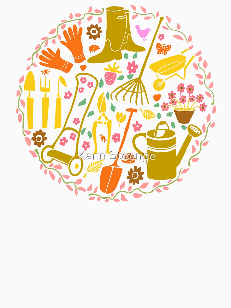 Gardening tools, gift for gardener by Merle Art