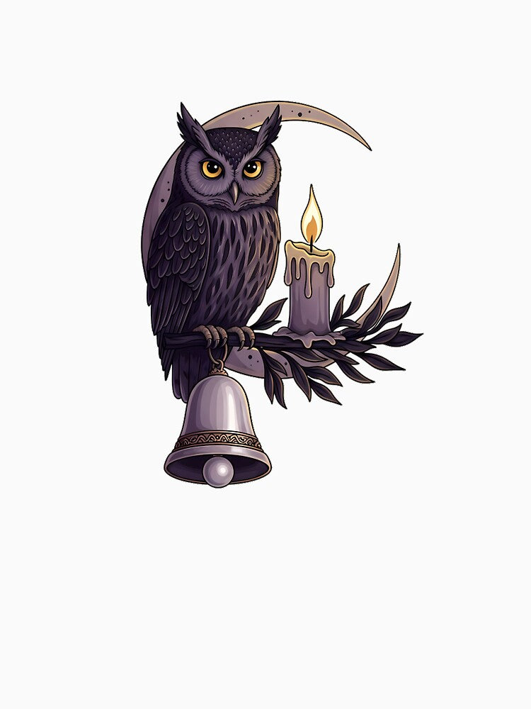 Night Owl Candle Moon Gift by IllumeInk