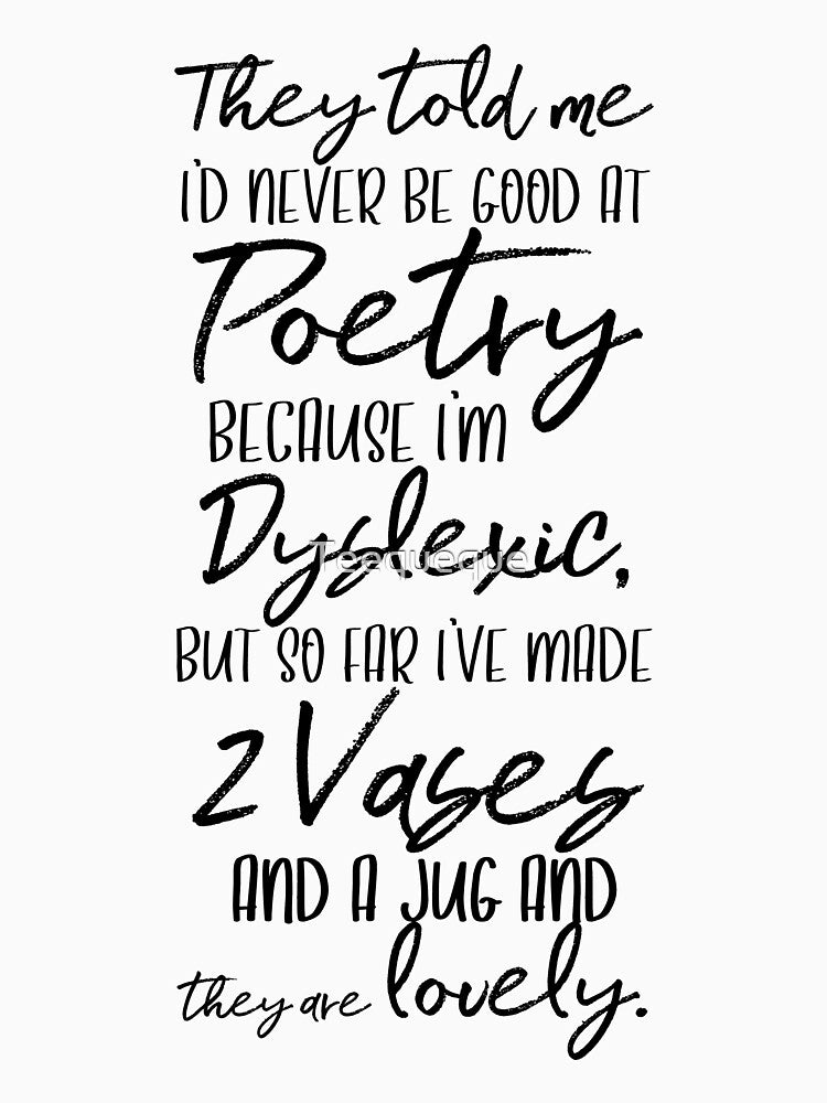 Pottery Dyslexic Joke by Teequeque