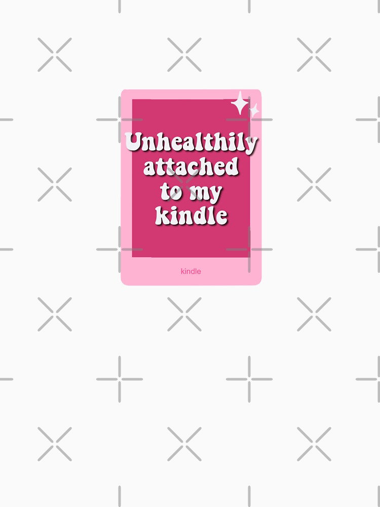 Unhealthily Attached to my Kindle Pink by brookiecookie37