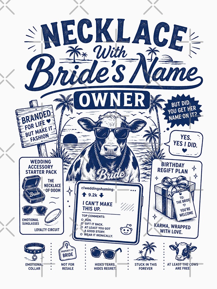 Necklace with bride's name owner by Peerless-Prime