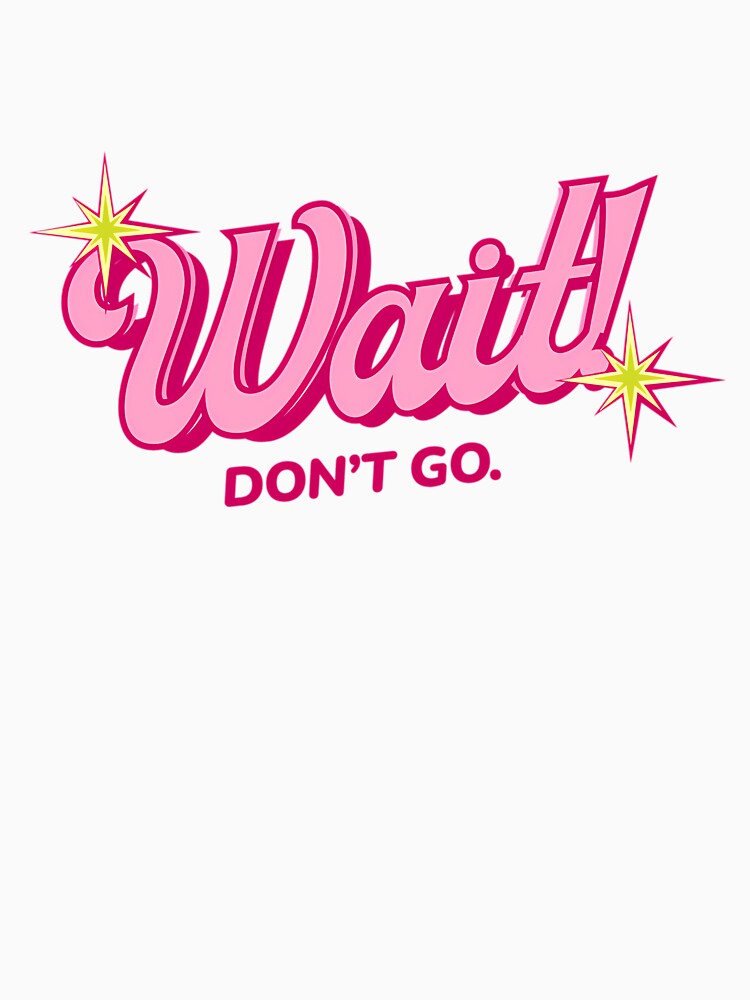 Kelsea Ballerini Wait Dont Go Sticker Patterns by avaphilipsnte