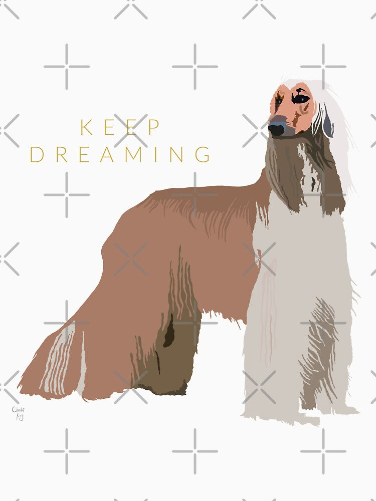 Afghan Hound Art by LovelyDayArt