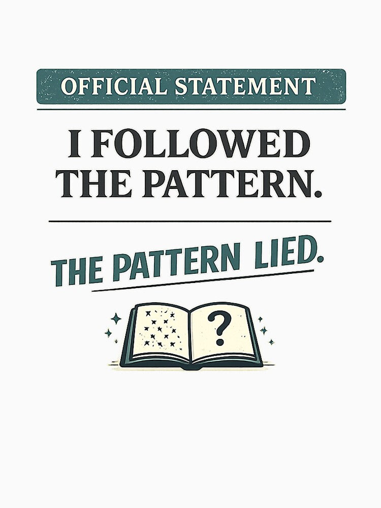 I Followed the Pattern Lied Funny Crochet Knitting Gift by Voxly