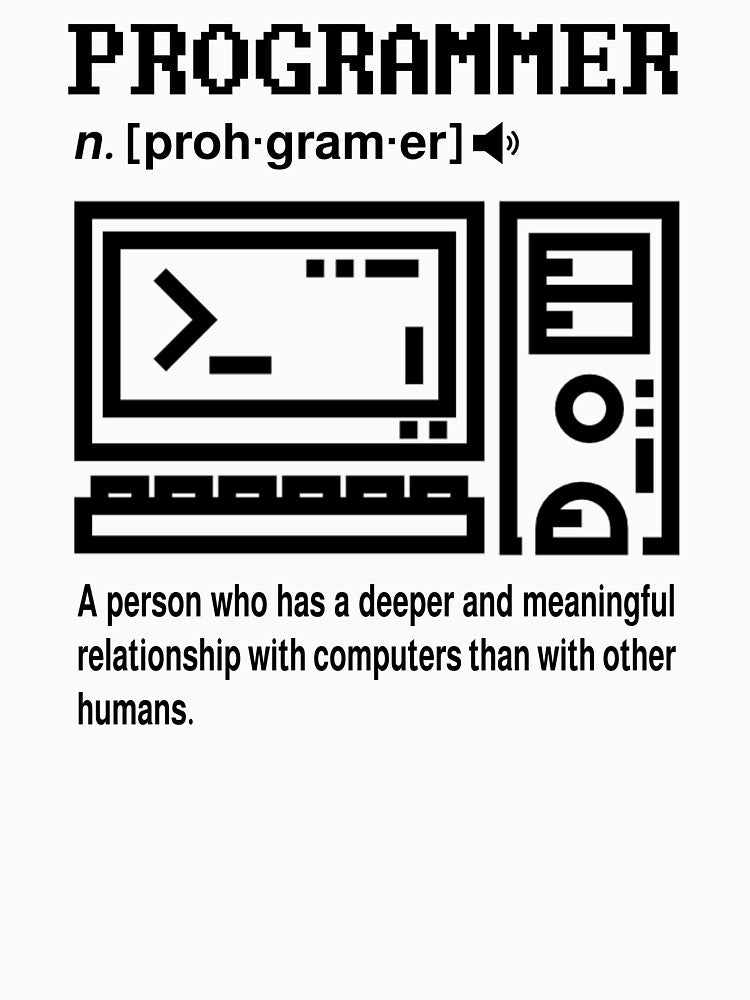 Programmer Funny Description by SebbyPewPew