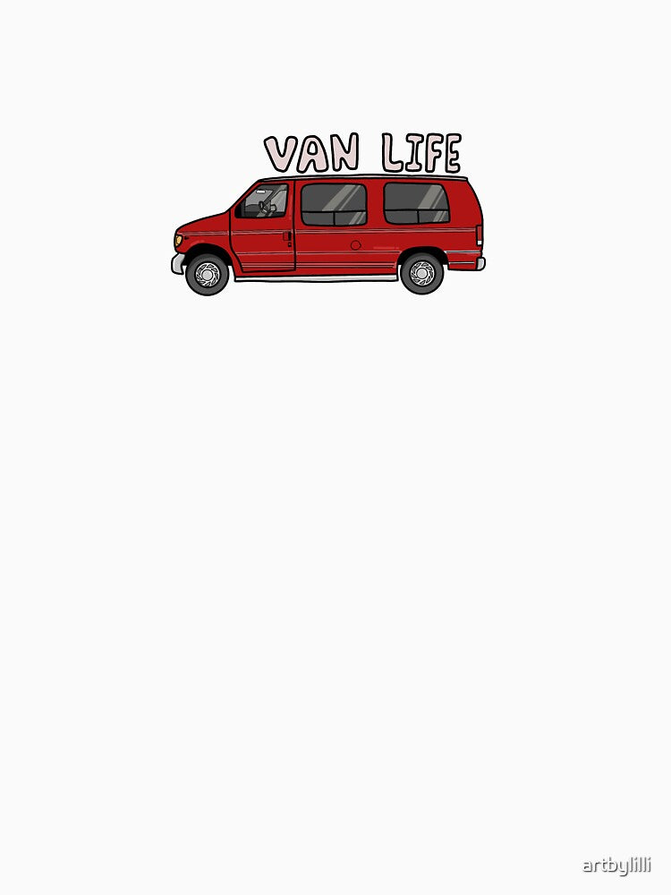 Red Van Life by artbylilli