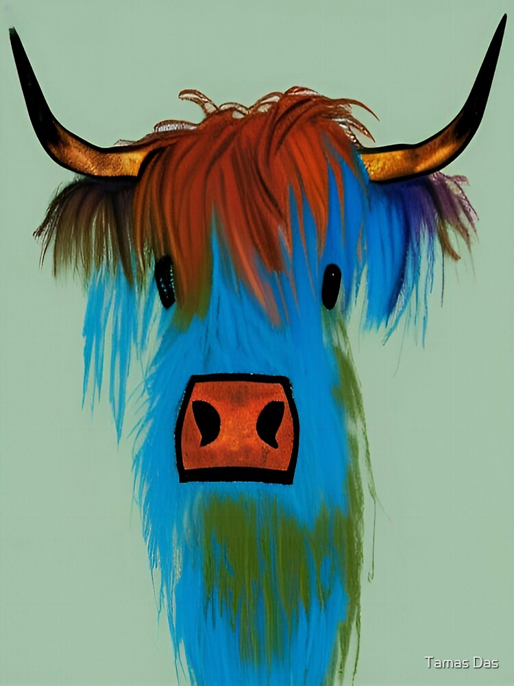 The Hilarious Hairdo Highland Cattle by Tamas Das