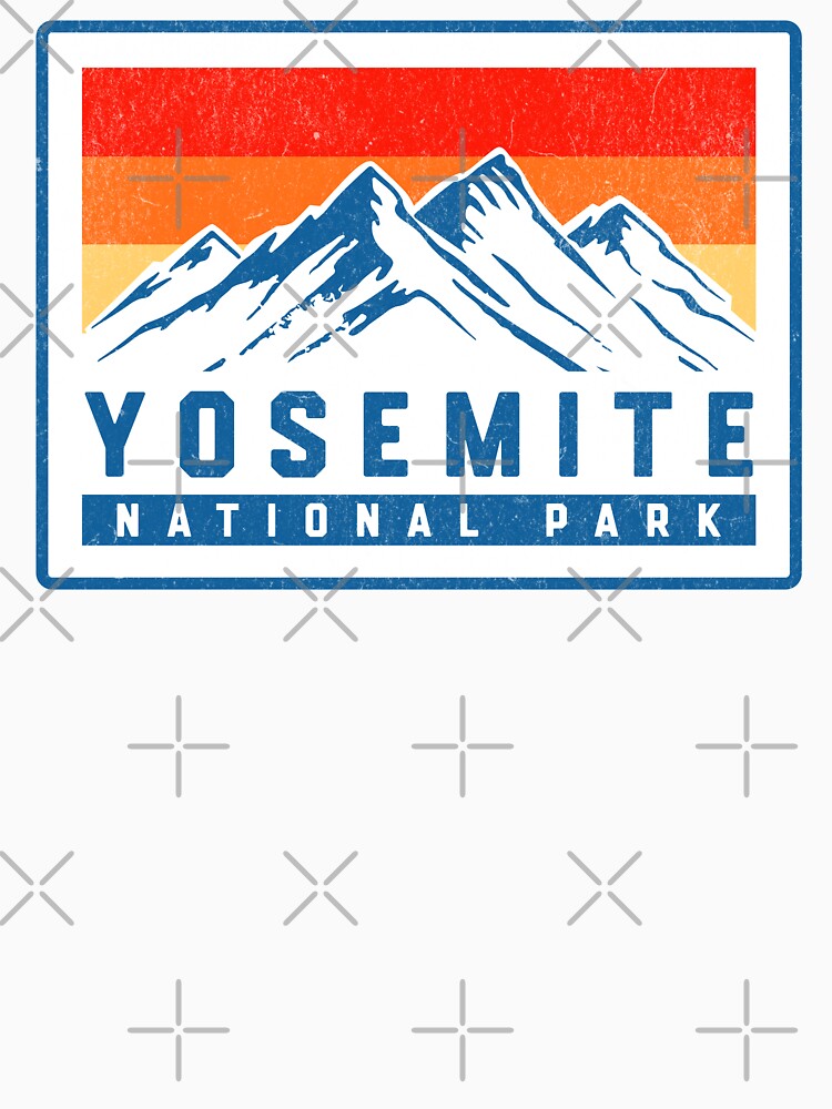 Yosemite National Park Vintage Mountains by Guarddogdrive