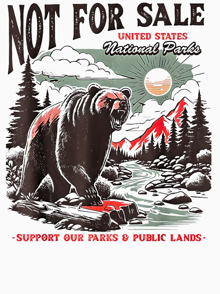 Not For Sale Protect Our Public Lands by Shobekshop Unisex