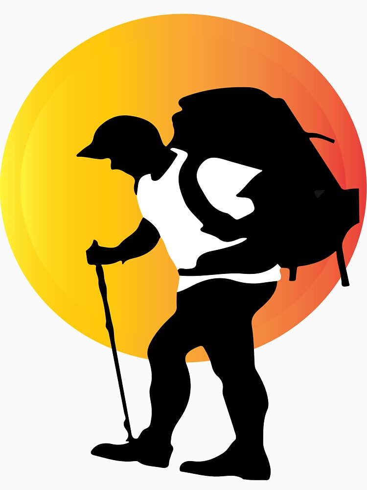 Hiking by Spreading Smile