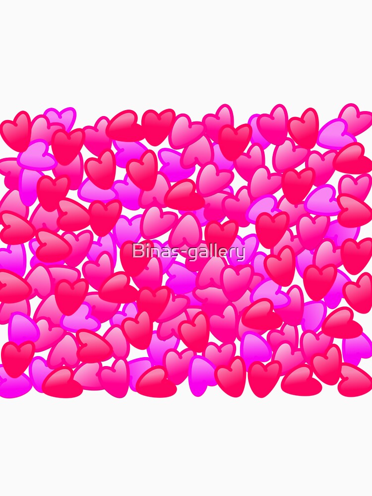 Hearts for you with black background by Binas-gallery