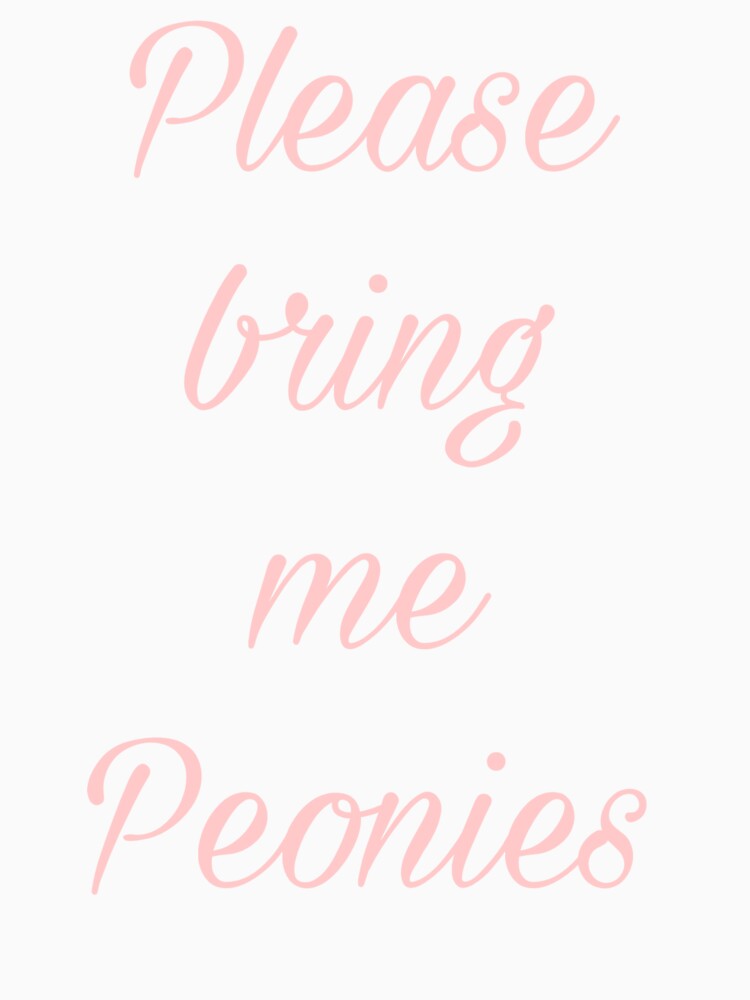 Peonies lover design by bowsandgirls