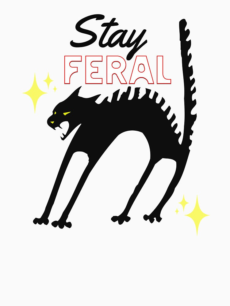 Stay Feral Cat by TheDerpyCanine