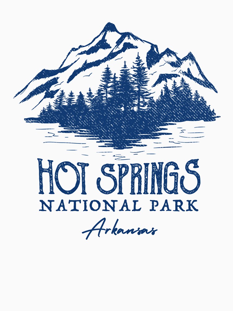 Vintage Hot Springs National Park Arkansas by Natilie