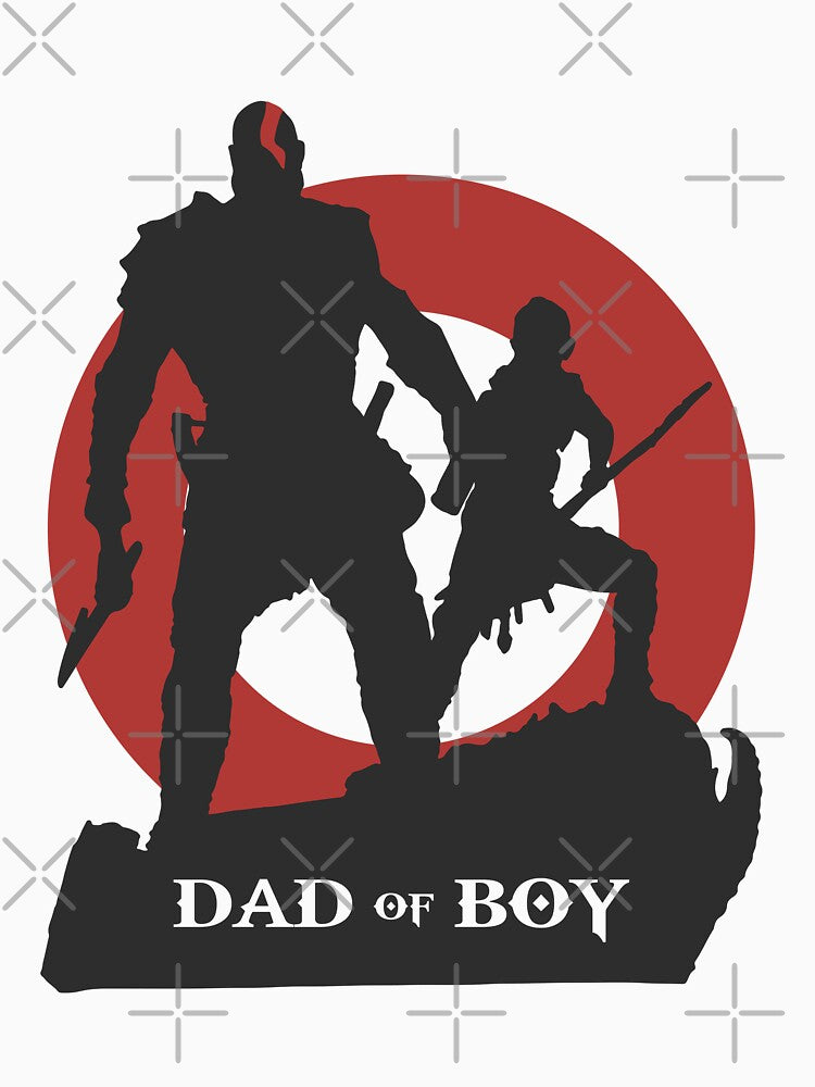 Dad Of Boy - God Of War by darcy boutique