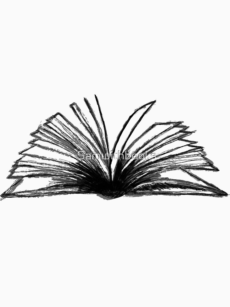 Bookish Sketch by Samwithbooks