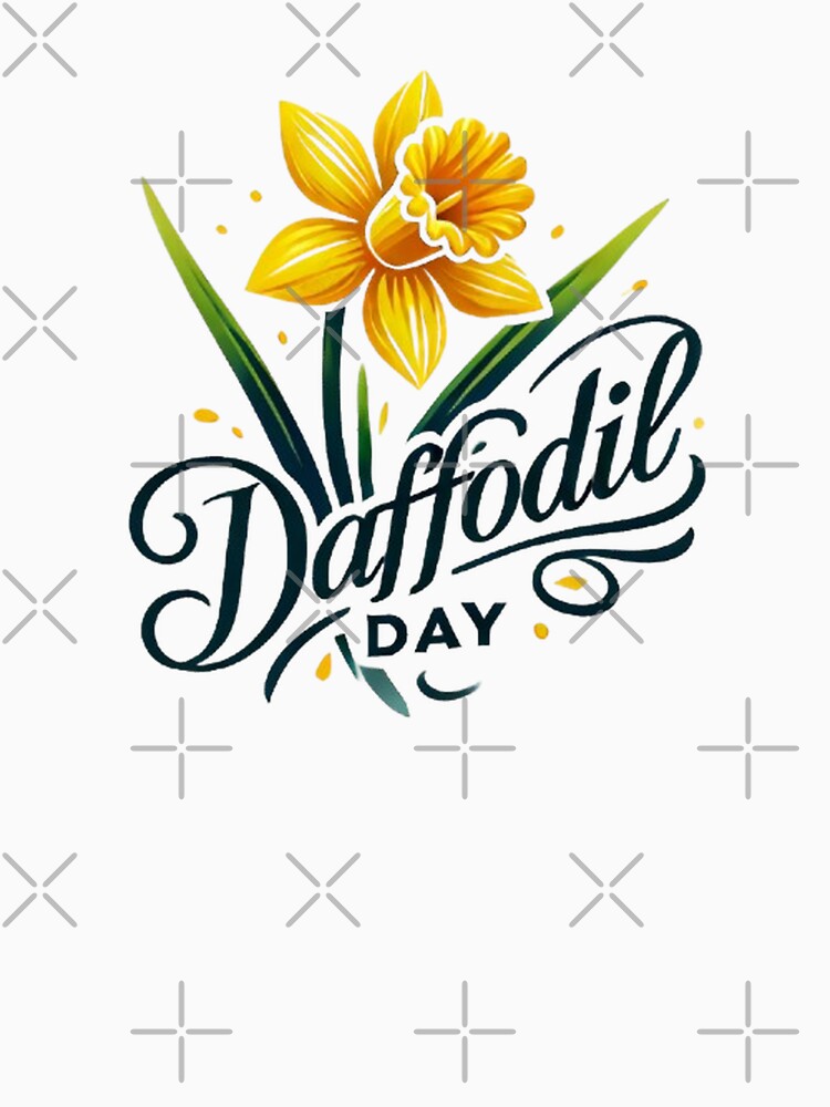 Daffodil Day illustration by 9i-Shop Unisex
