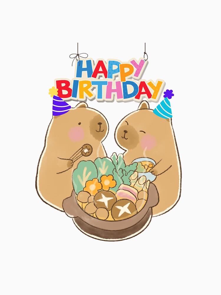 Capy Birthday! by ridnaledesigner