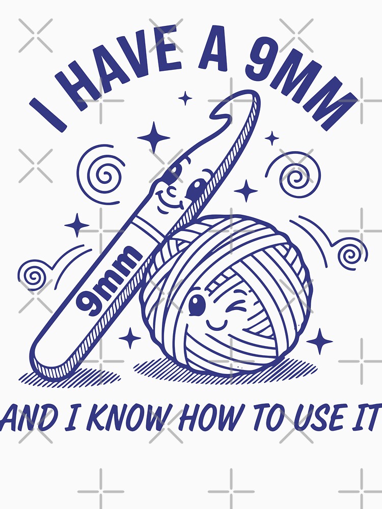 Crochet Lover Knitting I Have 9mm And I Know How by LuminOrb