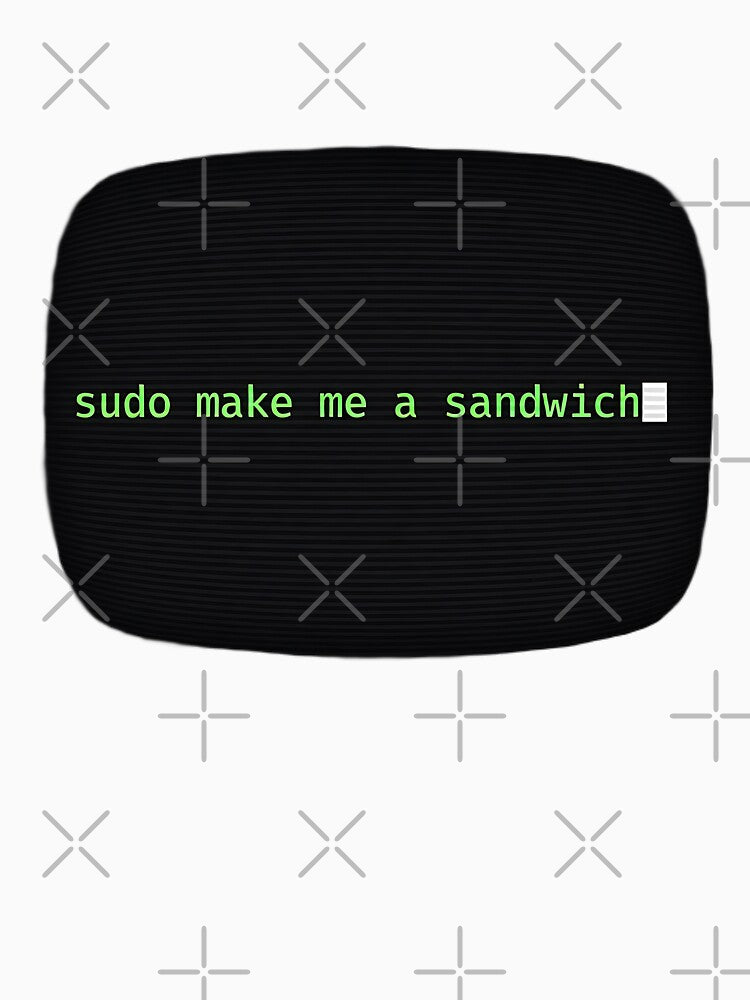 Linux Sudo Command Funny Tech Shirt for Developers Coders by eikulabs